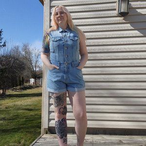 Levi's Denim Shortalls